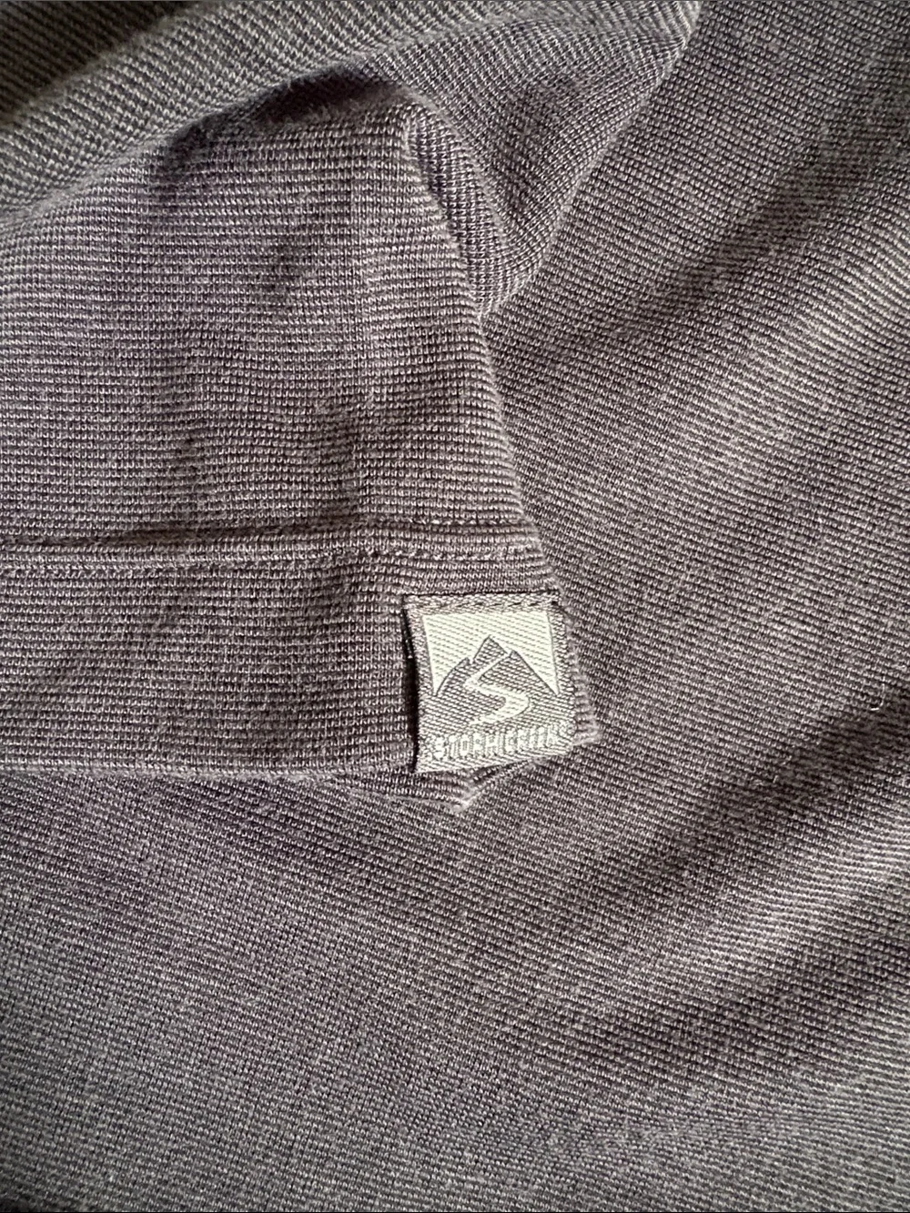 Jeep Men's Dark Gray Quarter-Zip Long Sleeve Pullover